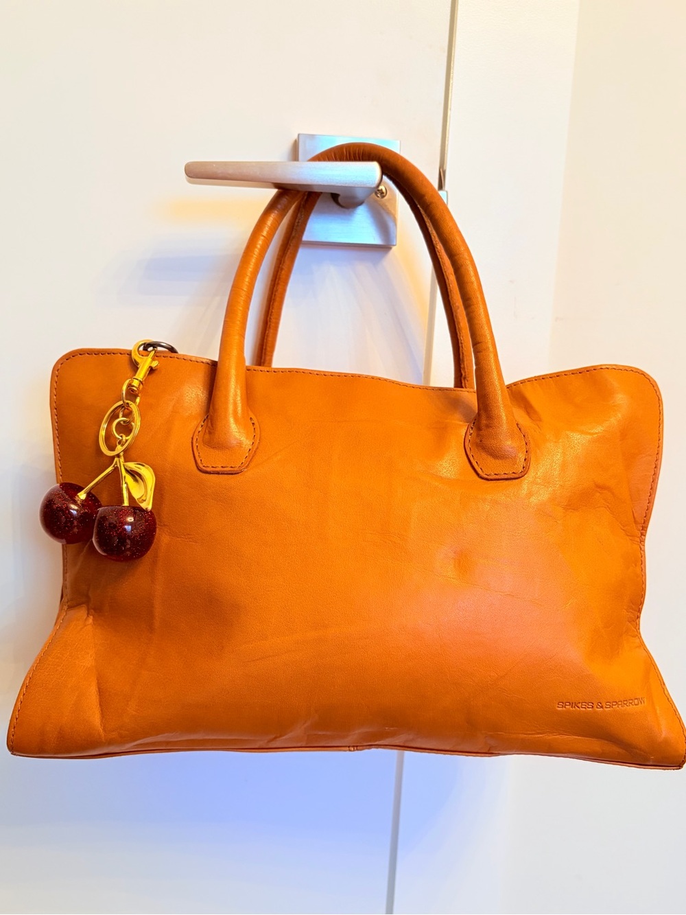 🤎 Vintage Spikes & Sparrow Genuine Leather Shoulder Bag Brown Boho Y2K Slouchy